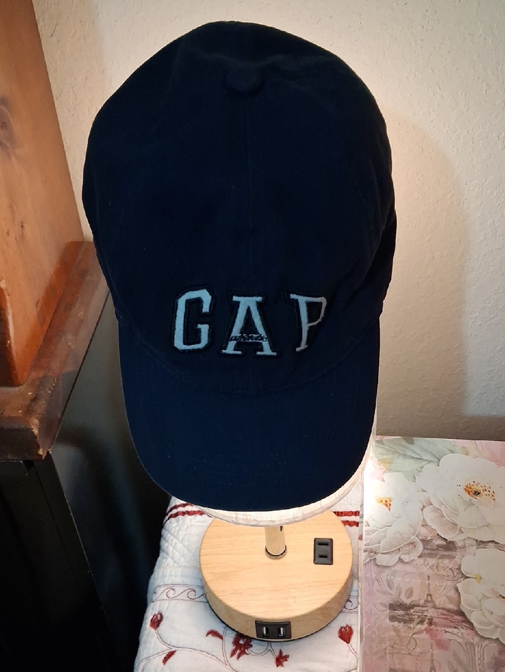 GAP KIDS Embroidered Navy Cap s/M